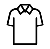Silhouette of a person holding a flag.